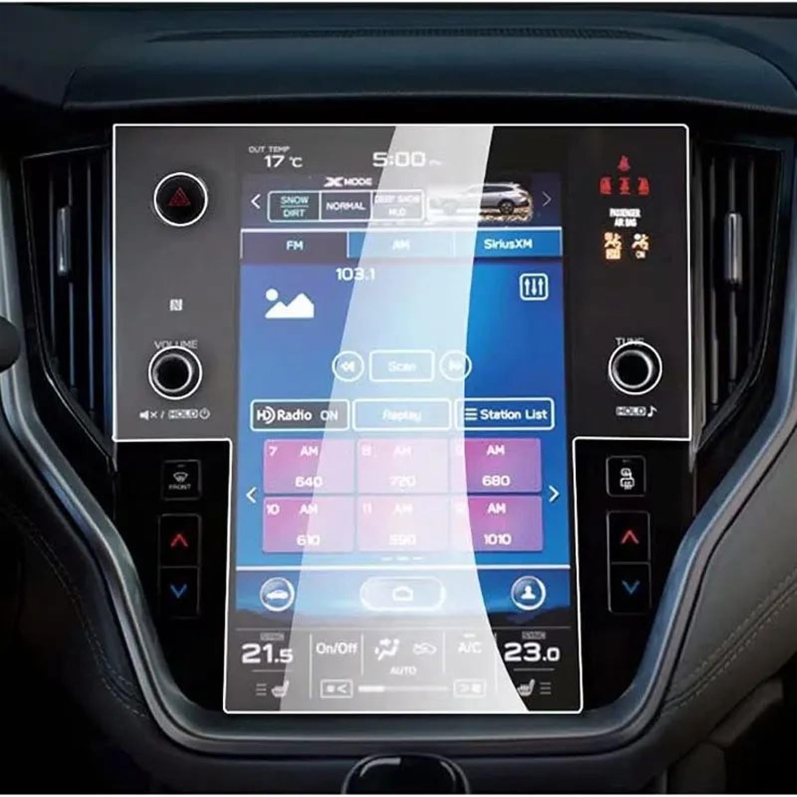 TIOWCGH Auto Navi-Schutzfolie Kompatibel Mit Subaru Für Outback Für Legacy Für Starlink 2020 2021 2022 11,6-Zoll-Auto-GPS-Navigation Displayschutzfolie Aus Gehärtetem Glas TIOWCGH Auto Navi-Schutzfolie Kompatibel Mit Subaru Für Outback Für Legacy Für Starlink 2020 2021 2022 11,6-Zoll-Auto-GPS-Navigation Displayschutzfolie Aus Gehärtetem Glas von TIOWCGH
