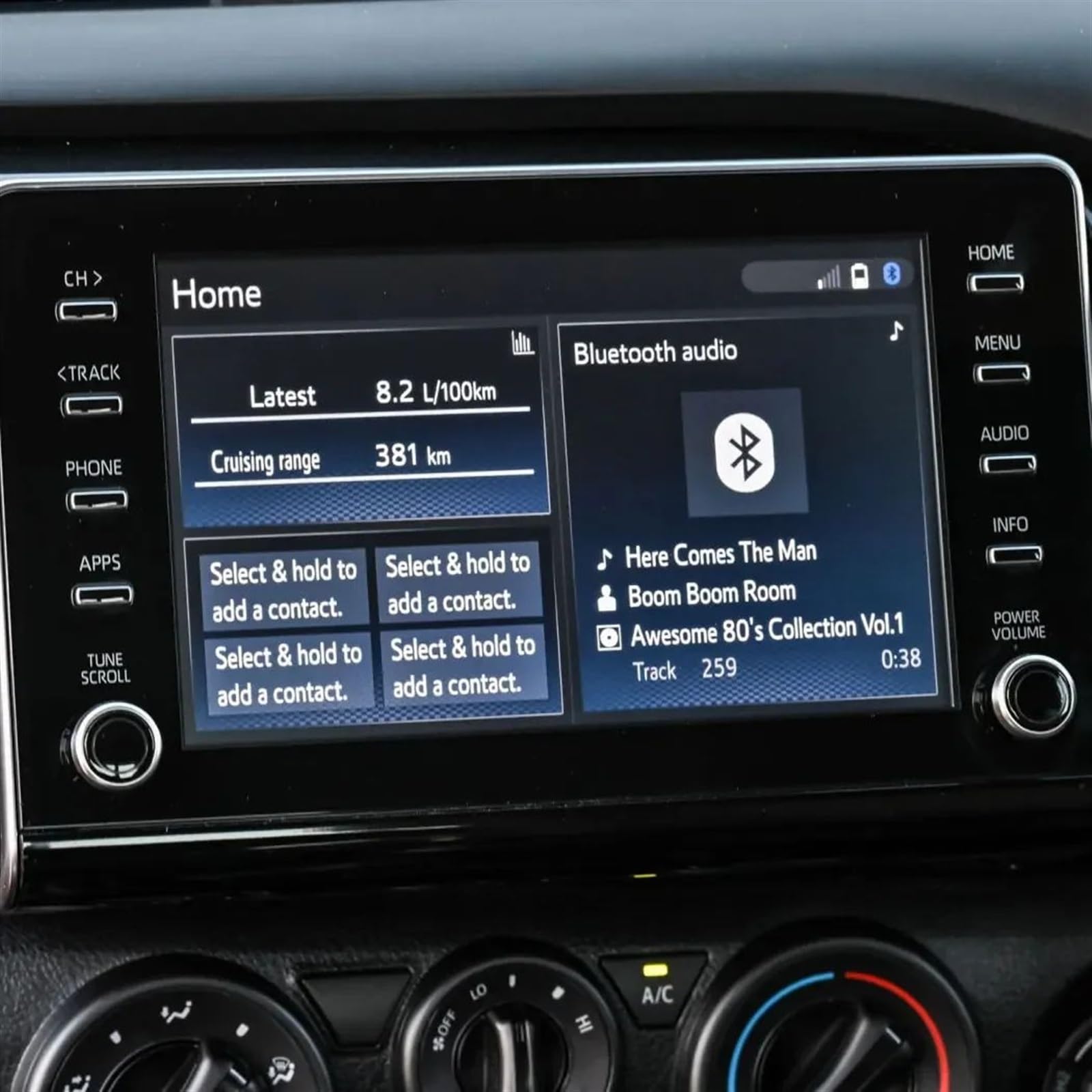 TIOWCGH Auto Navi-Schutzfolie Kompatibel Mit Toyota Für Hilux 2020 2021 8 Zoll Auto-GPS-Navigation Displayschutzfolie Aus Gehärtetem Glas Auto-Innenausstattung TIOWCGH Auto Navi-Schutzfolie Kompatibel Mit Toyota Für Hilux 2020 2021 8 Zoll Auto-GPS-Navigation Displayschutzfolie Aus Gehärtetem Glas Auto-Innenausstattung von TIOWCGH