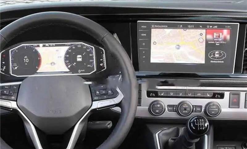 TIOWCGH Auto Navi-Schutzfolie Kompatibel Mit VW Für 2021 Auto GPS Navigation LCD Bildschirm Gehärtetem Glas Displayschutzfolie(2) von TIOWCGH
