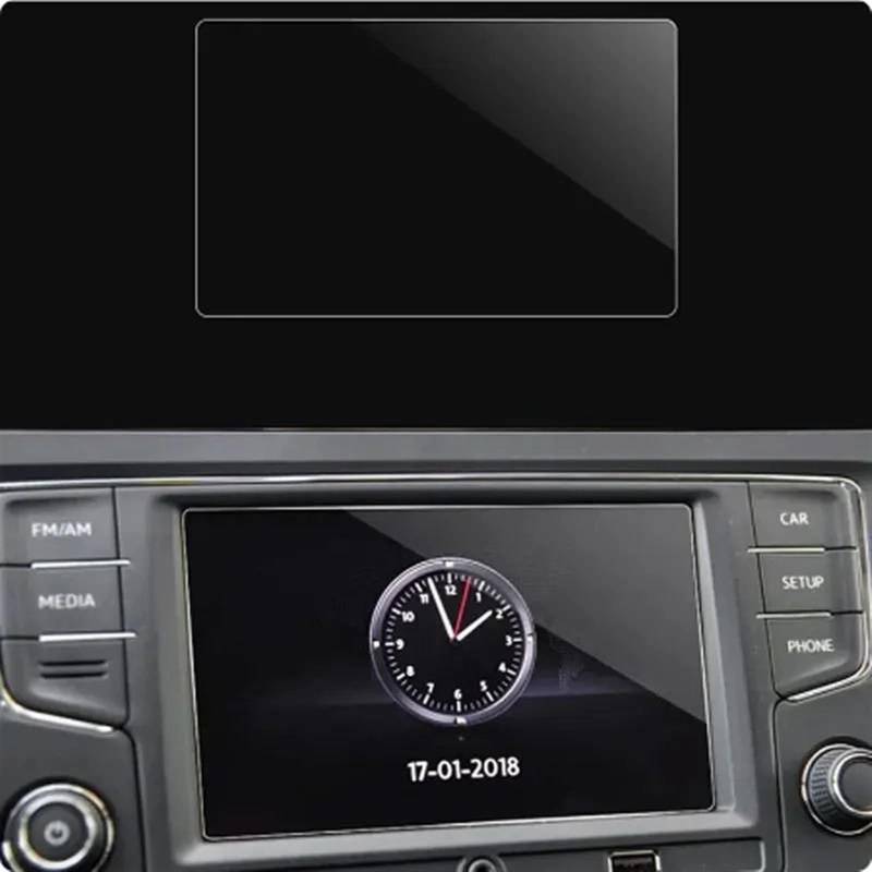 TIOWCGH Auto Navi-Schutzfolie Kompatibel mit VW für Tiguan Mk2 2016 2017 2018 Auto-GPS-Navigations-Armaturenbrett-LCD-Bildschirm Displayschutzfolie aus gehärtetem Glas(6.5 inch) von TIOWCGH