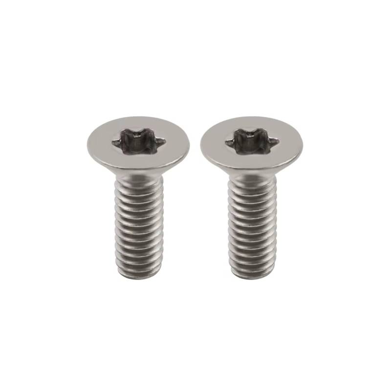 TIOWCGH Kompatibel Mit 400X 2013–2017, Für CB1000 1994–1995, Für CB400F 1989–1990, Motorrad-Hinterradbremsbehälter-Abdeckungsschrauben Parabrezza Bullone(2pcs) von TIOWCGH
