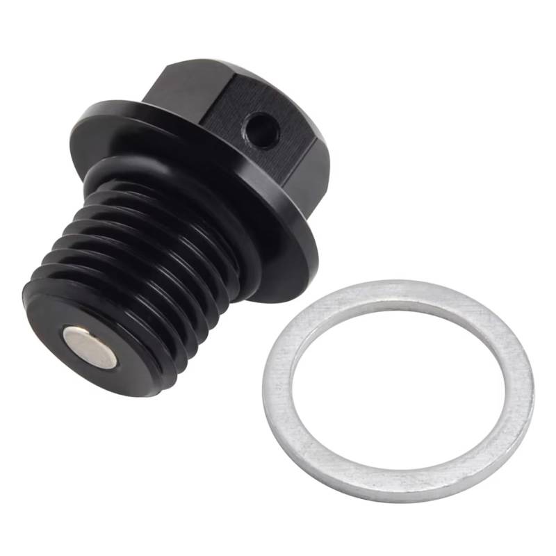 TIOWCGH Kompatibel Mit Beta Für Xtrainer 300 2015 2016 2017 2018 2019 2020 2021 2022 2023 Motorradschrauben Magnetische Ablassschraube Parabrezza Bullone(Black) von TIOWCGH