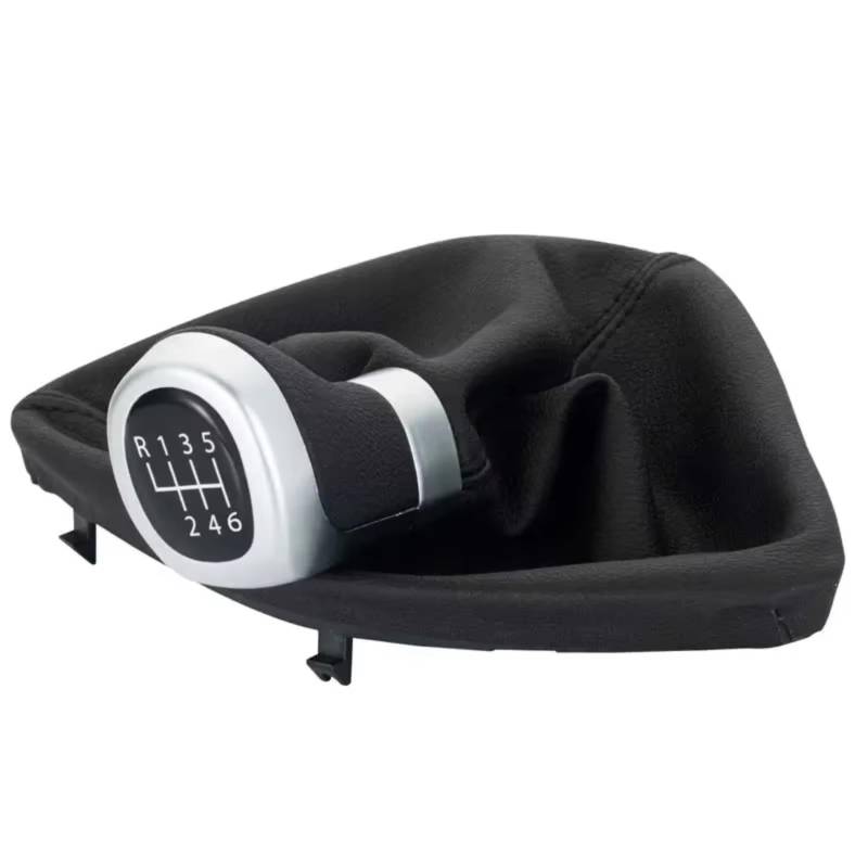 TIOWCGH Schalthebelkopf Kompatibel Mit 1er E81 E82 E87 E88 2003-2013 5 6-Gang-Schaltknauf Getriebe Auto-Schalthebelkopf-Schaltadapter Auto-Schalthebel(6-Speed) von TIOWCGH