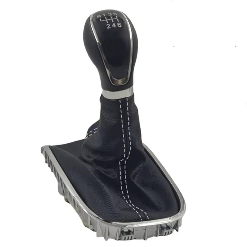 TIOWCGH Schalthebelkopf Kompatibel Mit Buick Für Excelle GT XT 2009 2010 2011 2012 2013 2014 Auto-Styling 5 6 Für Geschwindigkeitsschaltknauf Teilemontage Auto-Universalknopf(6Speed) von TIOWCGH