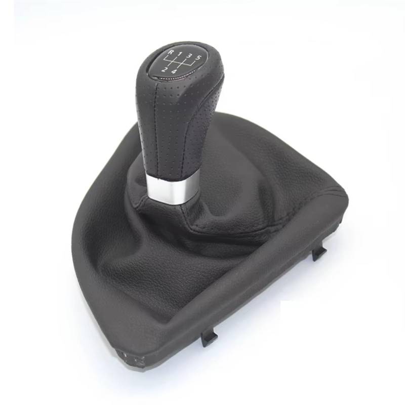 TIOWCGH Schalthebelkopf Kompatibel Mit Für E81 E87 LCI 2006 2007 2008 2009 2010 2011 Auto-Styling 5 6 Für Geschwindigkeitsschaltknauf Mit Abdeckung Schaltknauf Handballadapter(5Speed) von TIOWCGH
