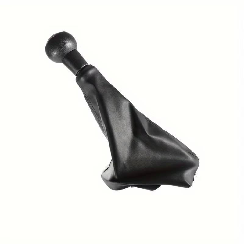 TIOWCGH Schalthebelkopf Kompatibel Mit Peugeot 206 207 307 5-Gang-Schaltknauf Schalthebelmanschette Zubehör Automatischer Schaltknauf-Adapter von TIOWCGH