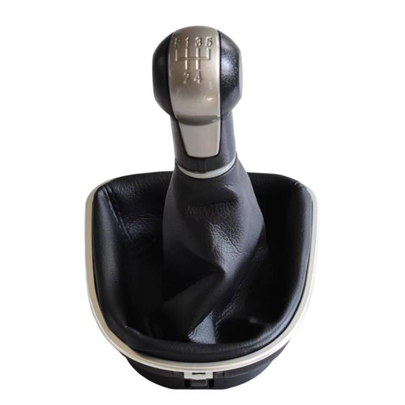 TIOWCGH Schalthebelkopf Kompatibel Mit Seat Für Altea 2004 2005 2006 2007 2008 2009 2010 2011 2012 Auto-Styling 5 Für Geschwindigkeit Auto-Schalthebel-Schaltknauf Auto-Universalknopf(5Speed) von TIOWCGH