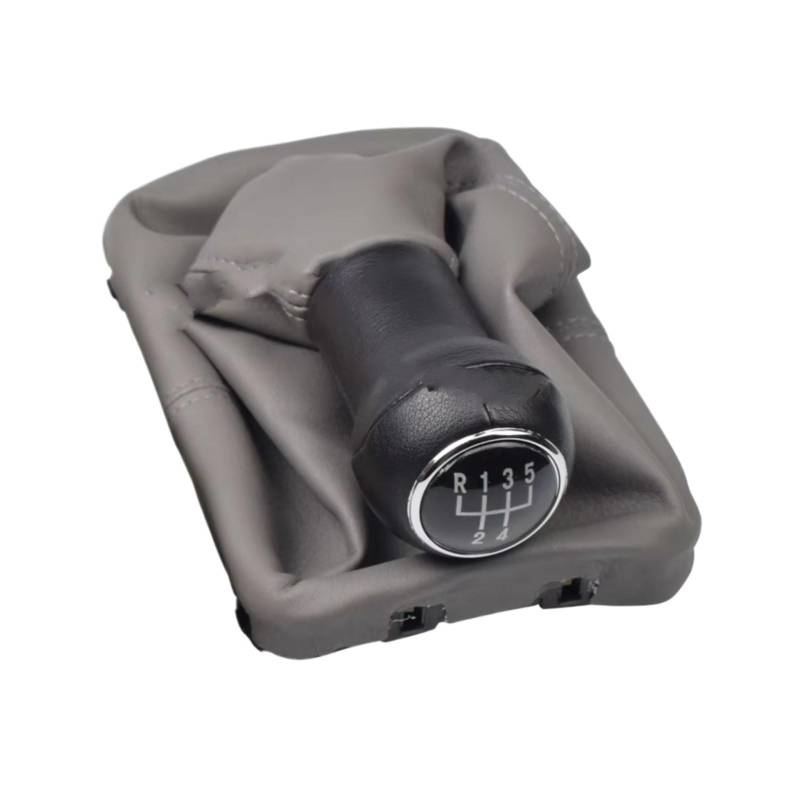 TIOWCGH Schalthebelkopf Kompatibel Mit VW Für Käfer 1998 1999 2000 2001 2002 2003 2004 2005 2006 2007 2008 2009 2010 Auto-Schalthebelkopf-Schalthebeladapter Auto-Schalthebel(Gray) von TIOWCGH