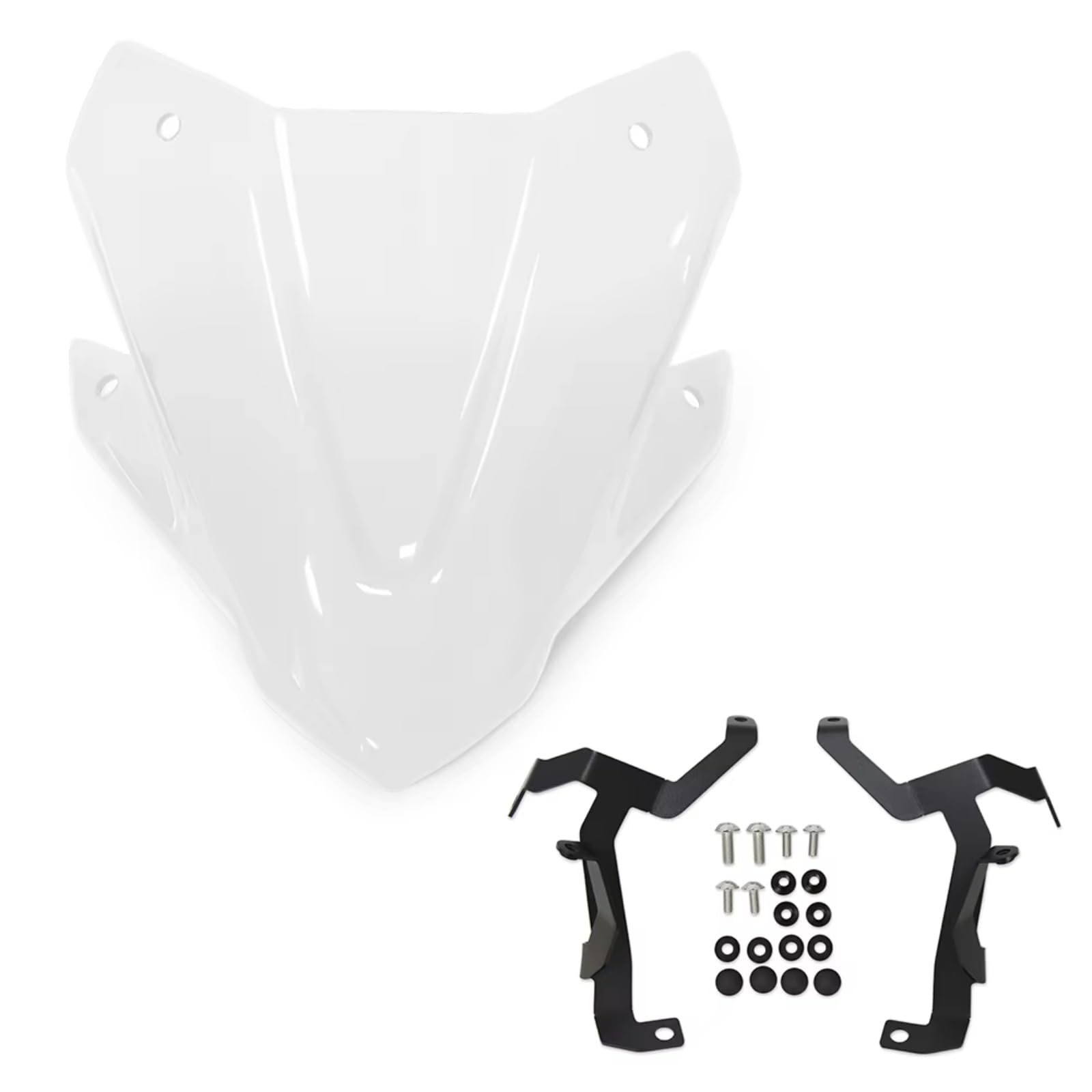 TIOWCGH Windschutzscheibe Für CB750 Für Hornet 2023 2024 Motorrad Windschutzscheibenverlängerung Spoiler Deflektor Windschutzscheibe Motorrad Windschutzscheibe Upgrade Zubehör(Transparent) von TIOWCGH