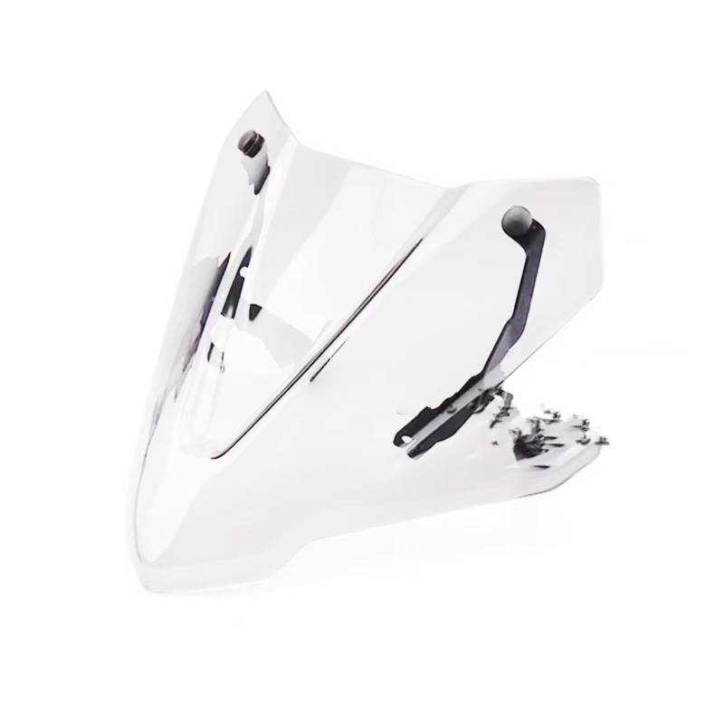 TIOWCGH Windschutzscheibe Für CB750 Für Hornet 2023 Motorrad Frontscheibe Windschutzscheibe Visier Windschutz Spoiler Motorrad Windschutzscheibe Windschutz Deflektor Zubehör(Transparent) von TIOWCGH