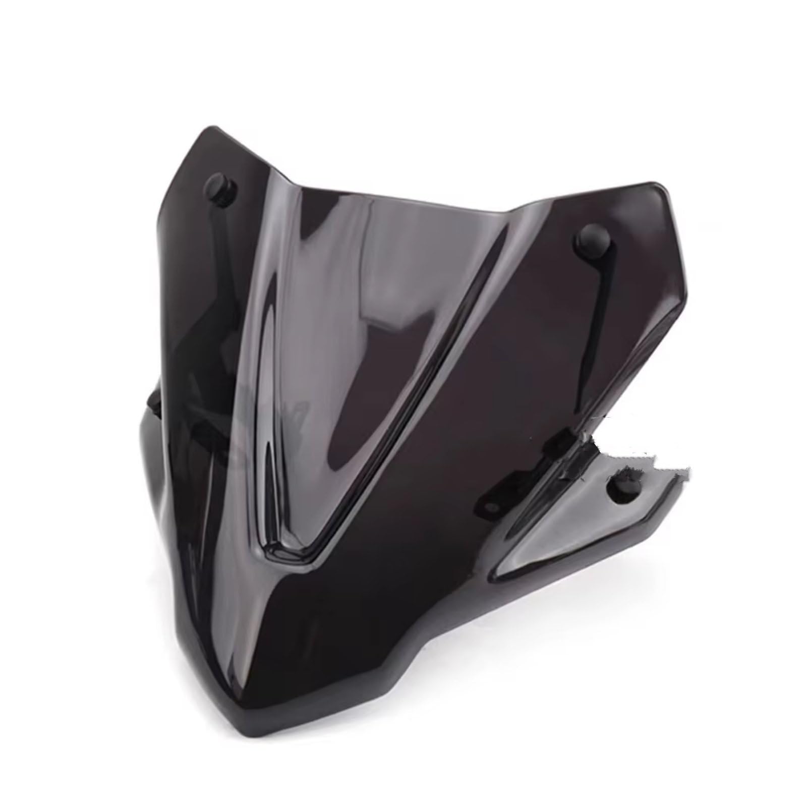 TIOWCGH Windschutzscheibe Für CB750 Für Hornet 2023 Motorrad Windschutzscheibe Verlängerung Spoiler Deflektor Windschutzscheibe Motorrad Windschutzscheibe Windschutzscheibe Deflektor(Smoky Black) von TIOWCGH