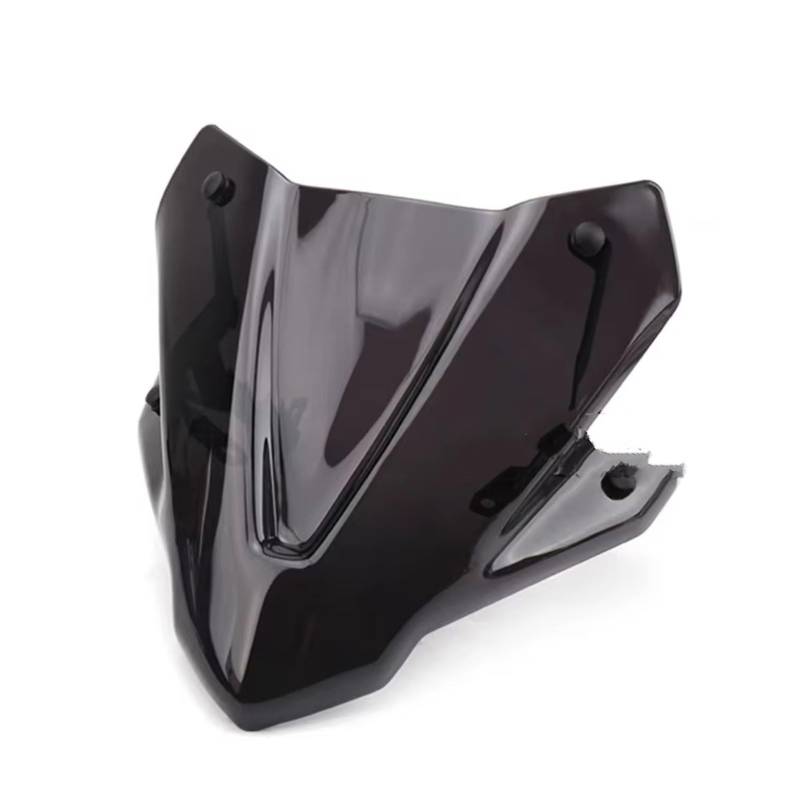 TIOWCGH Windschutzscheibe Für CB750 Für Hornet 2023 Motorrad Windschutzscheibe Verlängerung Spoiler Deflektor Windschutzscheibe Motorrad Windschutzscheibe Windschutzscheibe Deflektor(Smoky Black) von TIOWCGH