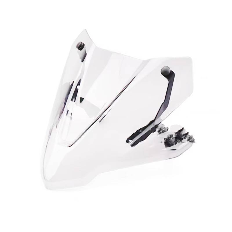 TIOWCGH Windschutzscheibe Für CB750 Für Hornet 2023 Motorrad Windschutzscheibe Verlängerung Spoiler Deflektor Windschutzscheibe Motorrad Windschutzscheibe Windschutzscheibe Deflektor(Transparent) von TIOWCGH