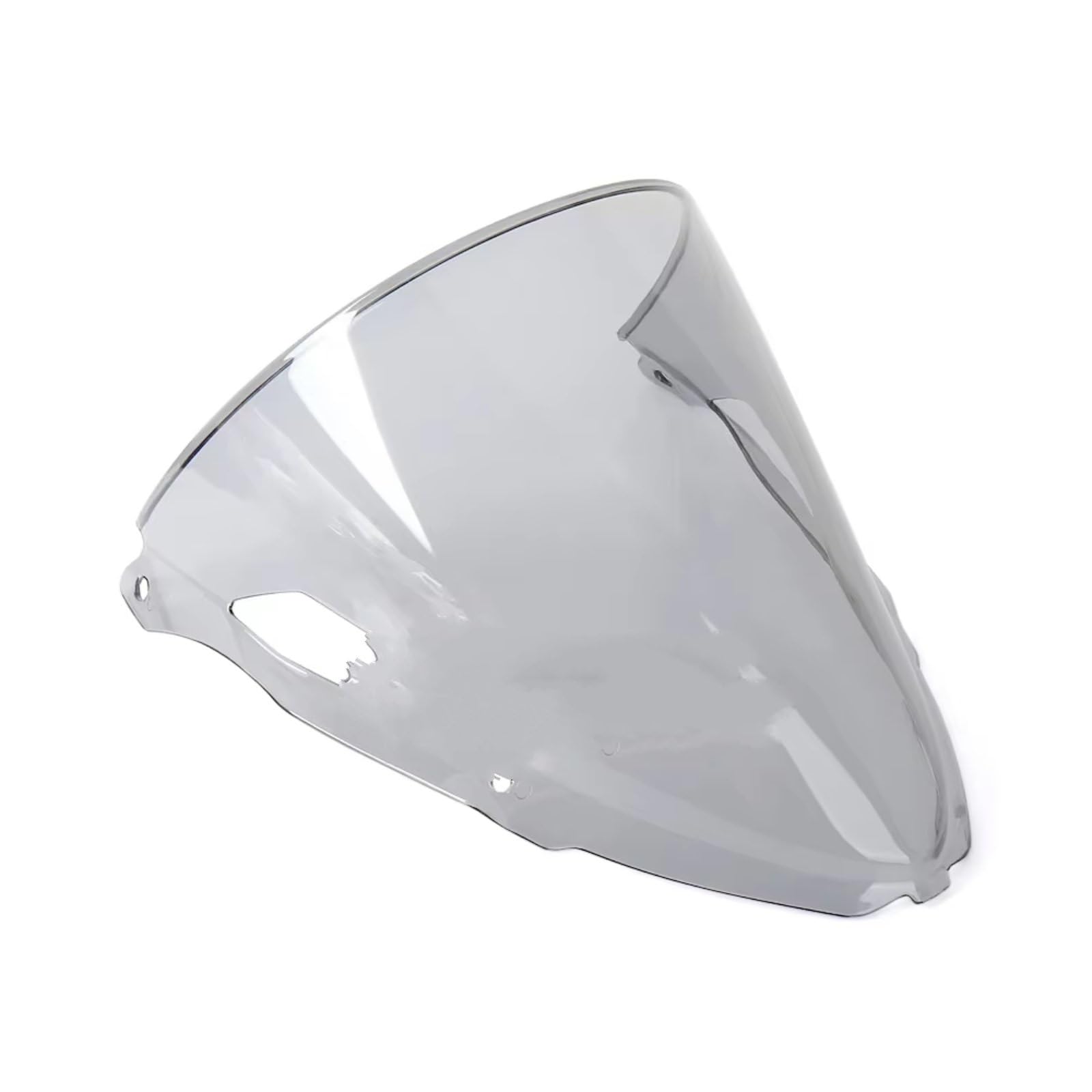 TIOWCGH Windschutzscheibe Für Ninja ZX-6R 2024 Motorrad Windschutzscheibe Bildschirm Windschutzscheibe Spoiler Motorrad Windschutzscheibe Windschutz Deflektor Upgrade Zubehör(Smoky) von TIOWCGH