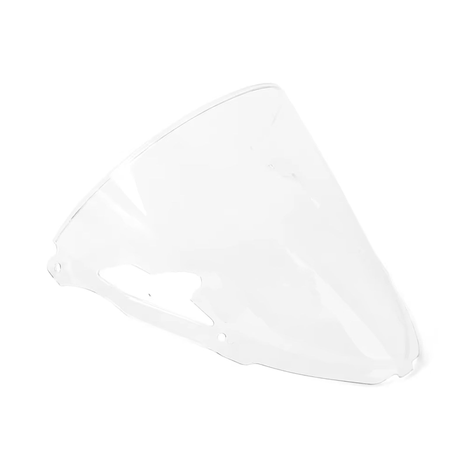 TIOWCGH Windschutzscheibe Für Ninja ZX-6R 2024 Motorrad Windschutzscheibe Bildschirm Windschutzscheibe Spoiler Motorrad Windschutzscheibe Windschutz Deflektor Upgrade Zubehör(Transparent) von TIOWCGH