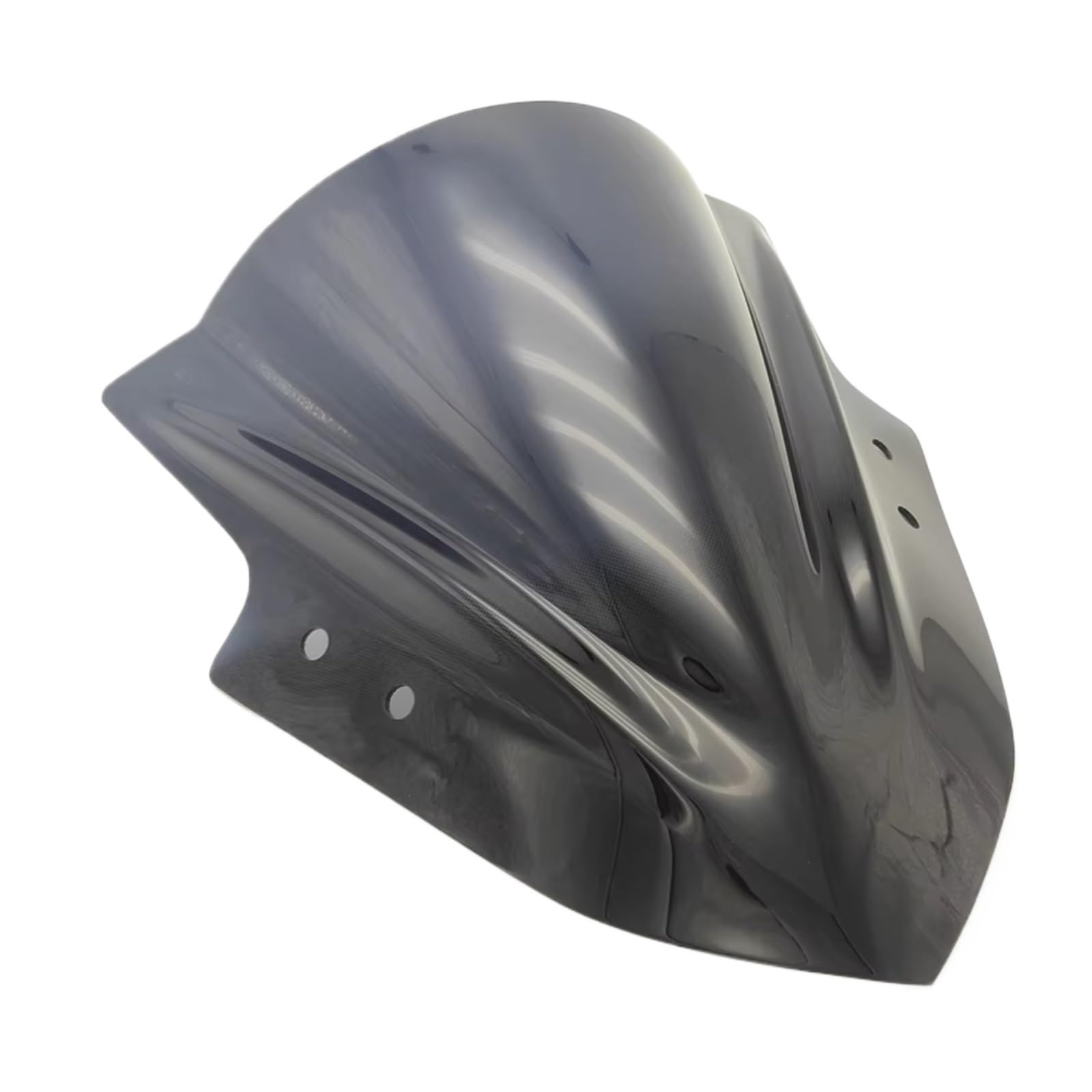 TIOWCGH Windschutzscheibe Für Ninja300 Motorrad Wind Deflectore Visier Windschutzscheibe Spoiler Windschutzscheibe Motorrad Windschutzscheibe Windschutz Deflektor Upgrade Zubehör(Smoke Black) von TIOWCGH
