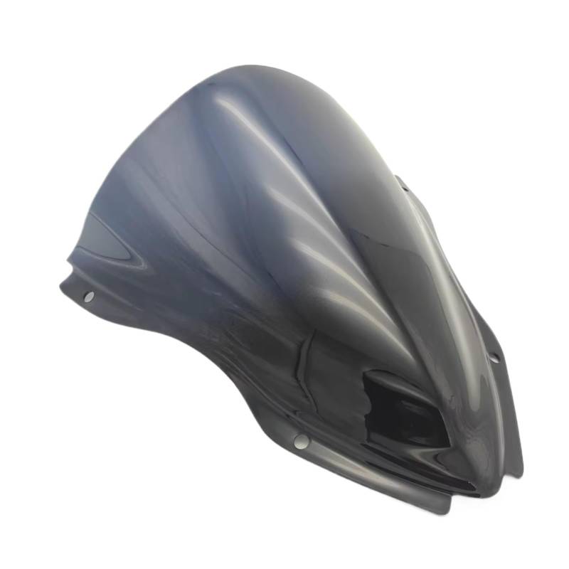 TIOWCGH Windschutzscheibe Für ZX10R 2017 2018 2019 2020 Motorrad-Windschutzscheibe Windabweiser Bubble Windschutzscheibe Spoiler Visier Motorrad-Windschutzscheibe Upgrade-Zubehör(Smoke Black) von TIOWCGH