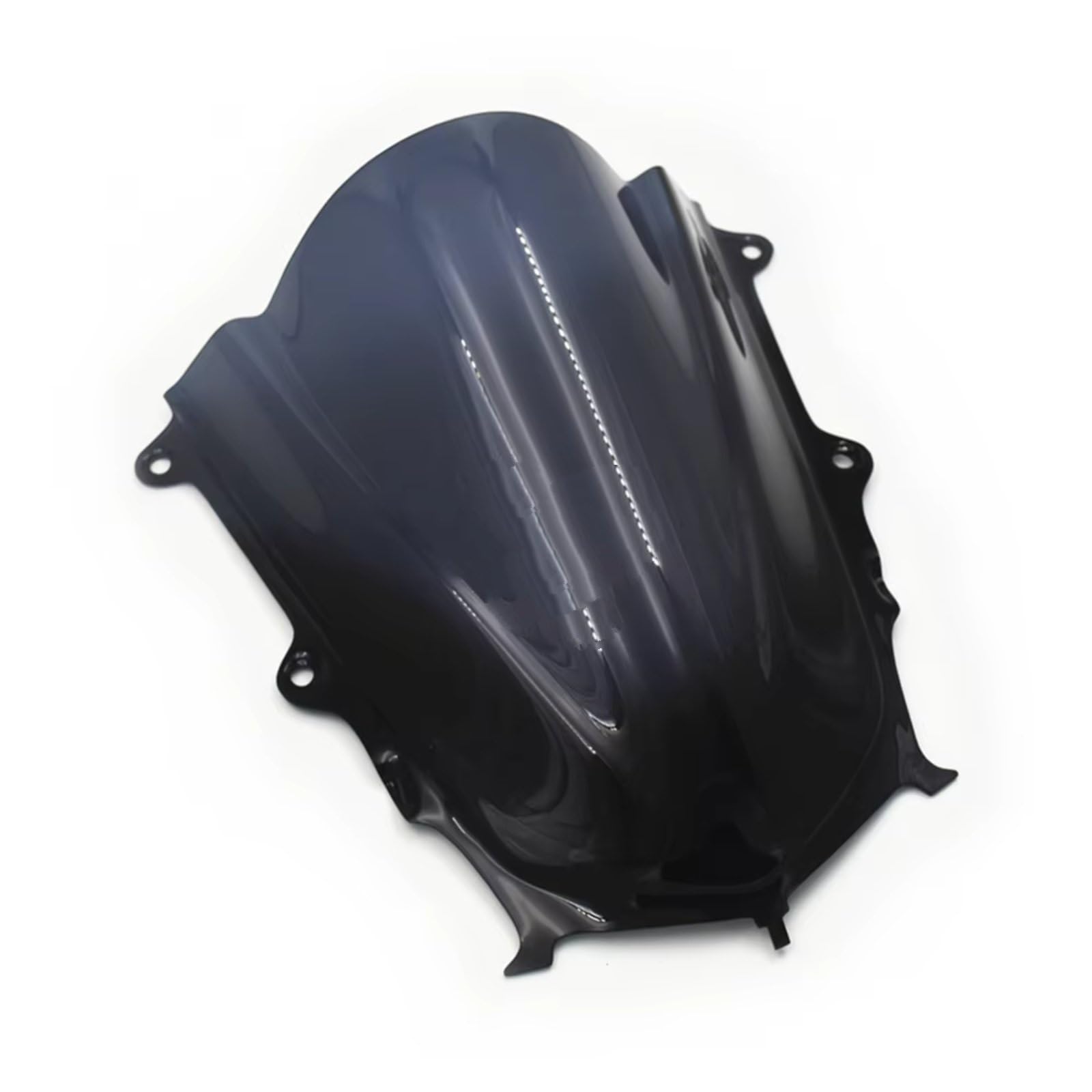 TIOWCGH Windschutzscheibe Kompatibel Mit Yamaha Für R1 2015 2016 2017 2018 2019 Motorrad-Windschutzscheibe Windabweiser Spoiler Windschutzscheibe Motorrad-Windschutzscheibenzubehör(Smoke Black) von TIOWCGH