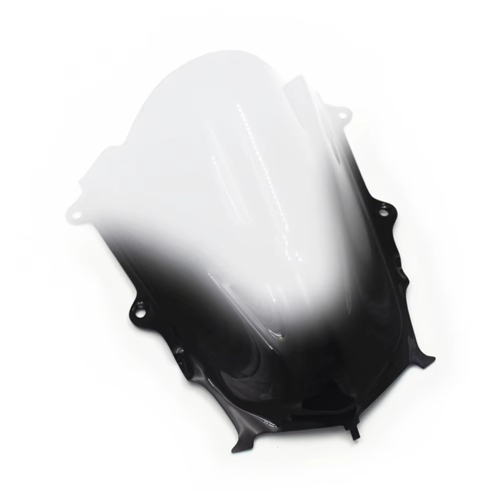 TIOWCGH Windschutzscheibe Kompatibel Mit Yamaha Für R1 2015 2016 2017 2018 2019 Motorrad-Windschutzscheibe Windabweiser Spoiler Windschutzscheibe Motorrad-Windschutzscheibenzubehör(Smoke Clear) von TIOWCGH
