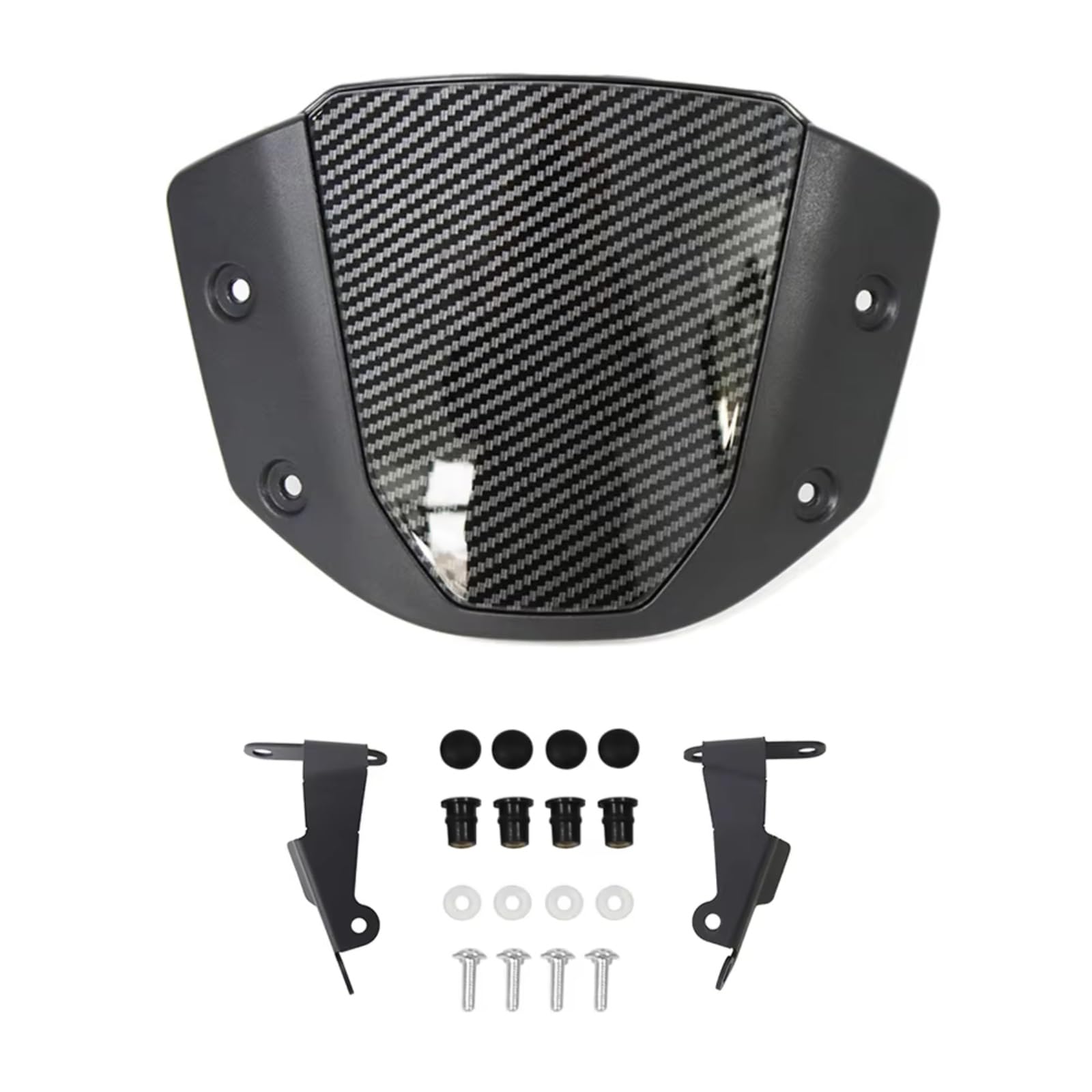 Windschutzscheibe Für CB1000R 2021 2022 2023 2024 2025 Motorrad-Windschutzscheibenverlängerung Einstellbarer Spoiler Clamp-On Windschutzscheibenabweiser Motorrad-Windschutzscheibe(Carbon fiber pattern Windschutzscheibe Für CB1000R 2021 2022 2023 2024 2025 Motorrad-Windschutzscheibenverlängerung Einstellbarer Spoiler Clamp-On Windschutzscheibenabweiser Motorrad-Windschutzscheibe(Carbon fiber pattern von TIOWCGH