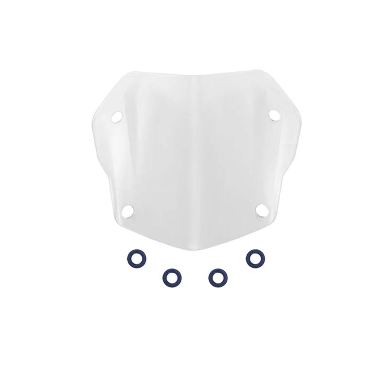 Windschutzscheibe Für R1250GS LC 2018 2019 2020 2021 2022 2023 Windschutzscheibe Deflektor Bildschirm Motorrad Schutz Windschutzscheibe Front Wind Spoiler Motorrad Windschutzscheibe(Transparent) von TIOWCGH