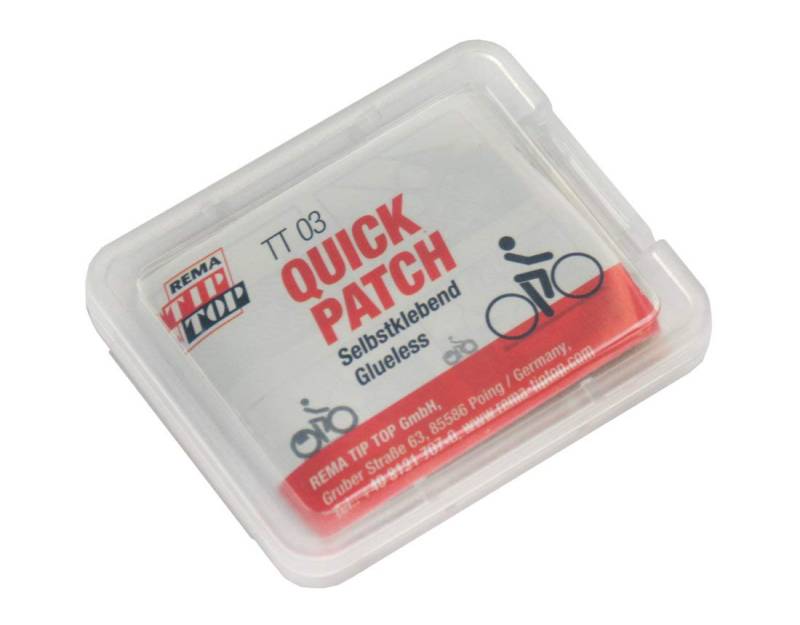 Tip Top Reparaturset Fahrradrep Set TT 03 Quick Patch, Mehrfarbig, One Size, 231010 von Tip Top