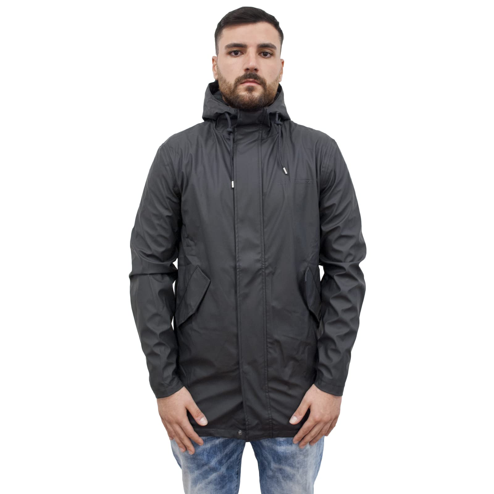 TJ MARVIN KLASSISCHE WINTER J22 Regenjacke Schwarz S von TJ MARVIN