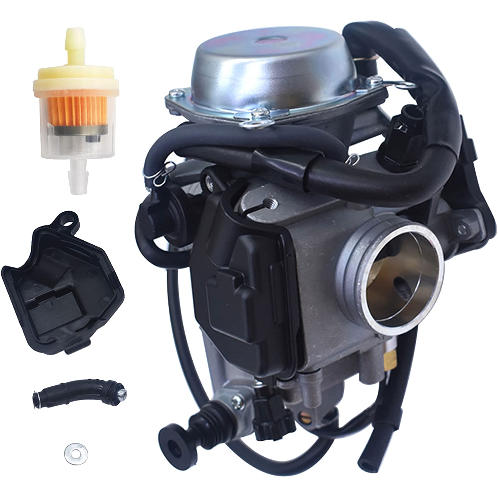 TJHSM Vergaser 16100-HN2-A21 Vergaser Ersatz für Honda Foreman Rubicon 500 TRX500FA TRX500FPA TRX500FGA 2001-2009 2011-2014 TJHSM Vergaser 16100-HN2-A21 Vergaser Ersatz für Honda Foreman Rubicon 500 TRX500FA TRX500FPA TRX500FGA 2001-2009 2011-2014 von TJHSM