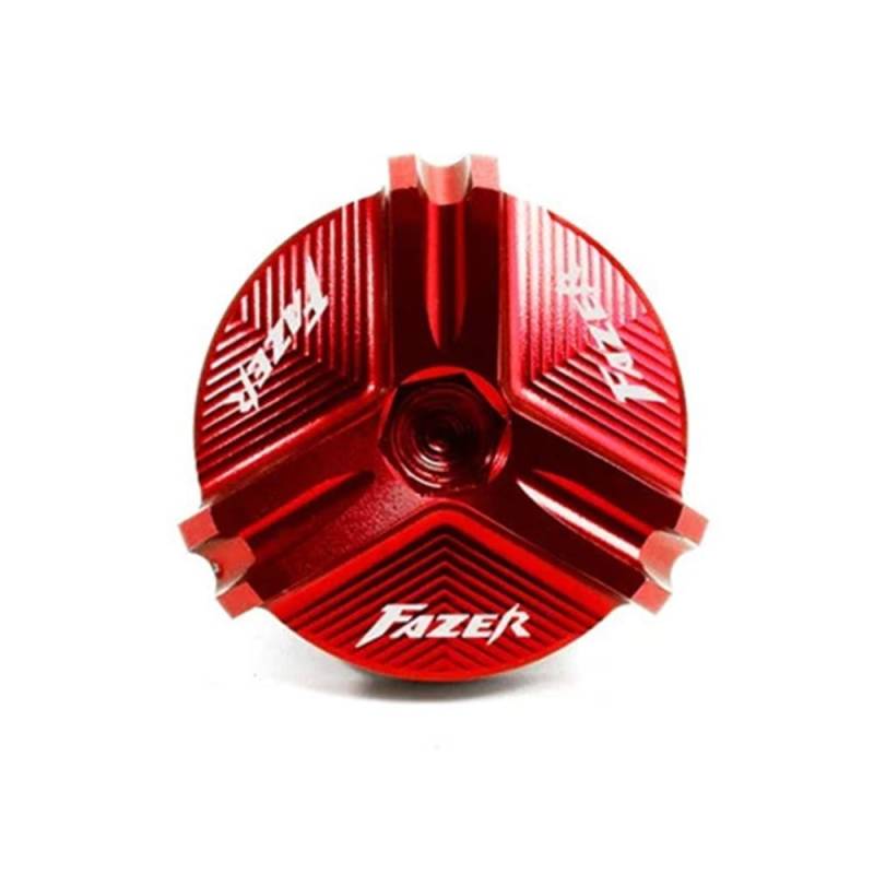 Bremsflüssigkeitsbehälter Deckel Ölbehälter Tank Für FZ8 FAZER FZ6 FZ6N FZ6S FZ6R FZ1 Motorrad CNC Ablauf Motoröl Einfülldeckel Vorderradbremsflüssigkeitsbehälter Abdeckung von TJKIB