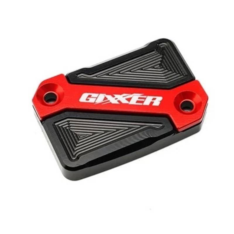 Bremsflüssigkeitsbehälter Deckel Ölbehälter Tank Für GIXXER 250 SF 150 125 2018-2023 Motorrad Ablauf Motoröl Einfülldeckel Vorderradbremsflüssigkeitsbehälter Tankdeckel von TJKIB