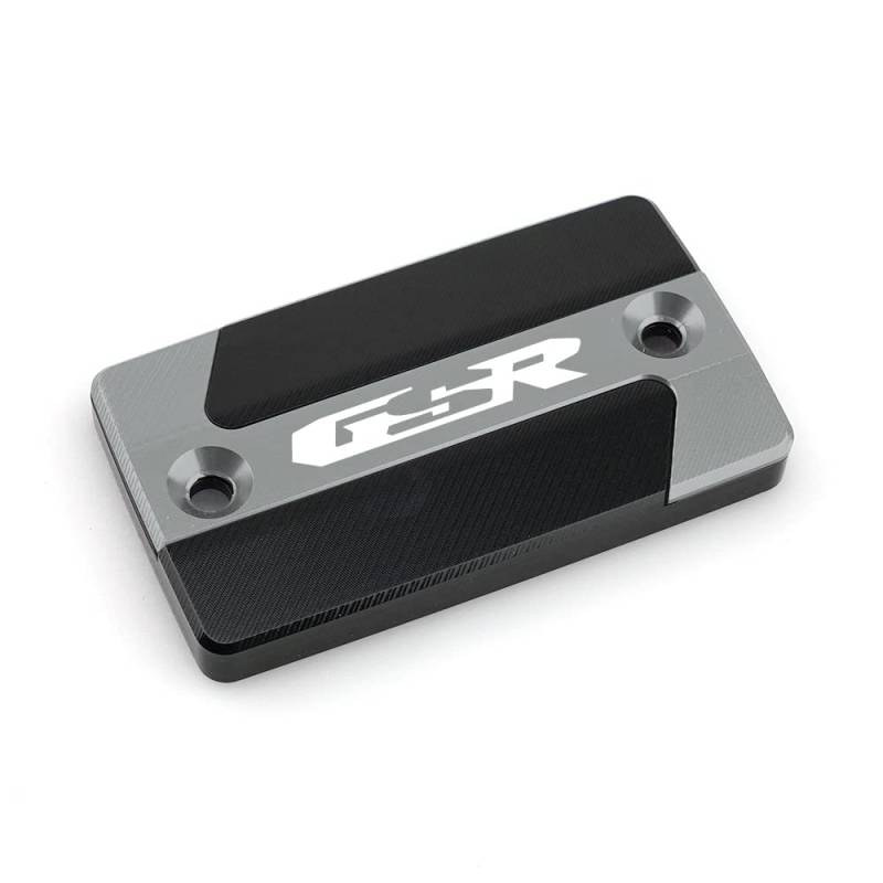 Bremsflüssigkeitsbehälter Deckel Ölbehälter Tank Für GSR 600/750/250F/400/250S GSX1300R GSX250R Motorrad CNC Aluminium Vorderradbremsflüssigkeitsbehälter Abdeckkappe Mit von TJKIB