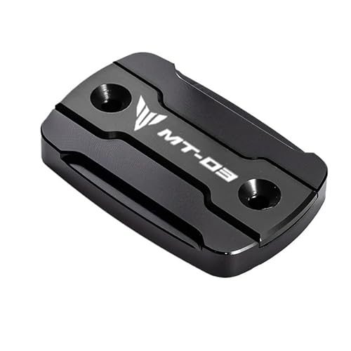 Bremsflüssigkeitsbehälter Deckel Ölbehälter Tank Für MT03 MT-03 2015-2019 2020 2021 2022 Motorrad Vorderen Und Hinteren Bremszylinder Hauptkraftstofftankdeckel Tankdeckel Zubehör von TJKIB