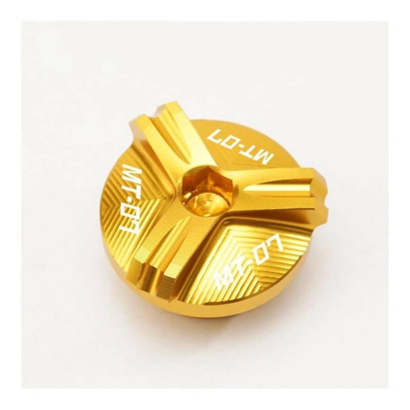 Bremsflüssigkeitsbehälter Deckel Ölbehälter Tank Für MT07 MT-07 2014-2020 2021 2022 2023 Motorrad CNC Zylinder Abdeckung Vorne Hinten Brems Flüssigkeit Reservoir Kappe Öl Einfülldeckel von TJKIB