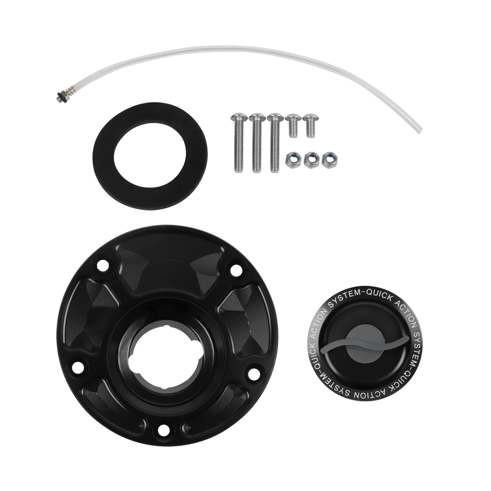 Bremsflüssigkeitsbehälter Deckel Ölbehälter Tank Für MT07 MT09 MT-07/Tracer MT-09 SP MT 07 09 MT10 MT03 Keyless Quick Release Motorrad Tank Tankdeckel Gas Abdeckung Fall von TJKIB