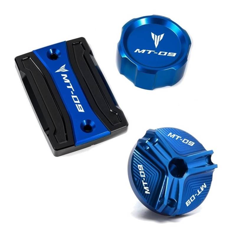 Bremsflüssigkeitsbehälter Deckel Ölbehälter Tank Für MT09 Tracer MT-09 2020 2019 2014-2018 Motorrad Zylinder Abdeckung Vorne Hinten Brems Flüssigkeit Reservoir Kappe Schutzfolie von TJKIB