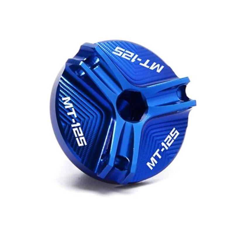 Bremsflüssigkeitsbehälter Deckel Ölbehälter Tank Für MT125 MT 125 MT-125 2008-2020 Motorrad Zubehör CNC Vorne Hinten Brems Flüssigkeit Kappe Motoröl Kappe Abdeckung Schutz von TJKIB