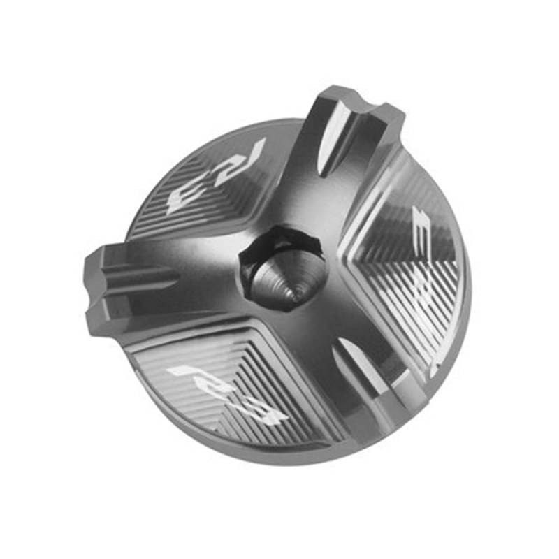 Bremsflüssigkeitsbehälter Deckel Ölbehälter Tank Für R3 YZF-R3 YZFR3 2015-2020 2021 2022 2023 Motorrad Vorne Hinten Brems Flüssigkeit Reservoir Abdeckung Öl Einfülldeckel Schraube von TJKIB