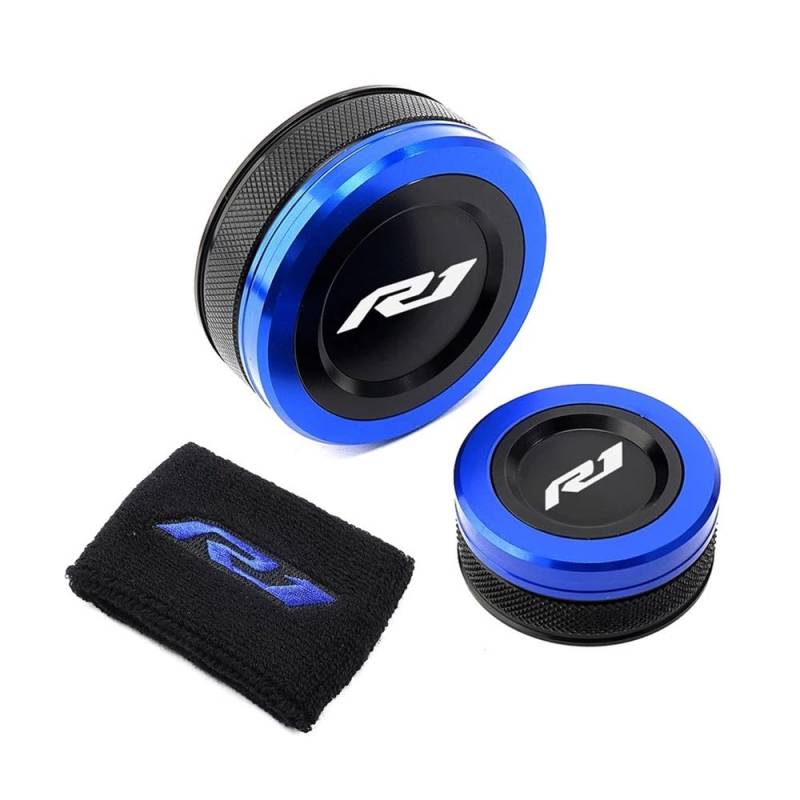 Bremsflüssigkeitsbehälter Deckel Ölbehälter Tank Für YZF-R6 YZFR6 YZF R6 YZF-R1 YZF R1 YZFR1 Motorrad Hinten Vorne Bremse Reservoir Abdeckung Socke Flüssigkeit Öl Tank Tasse Abdeckung von TJKIB
