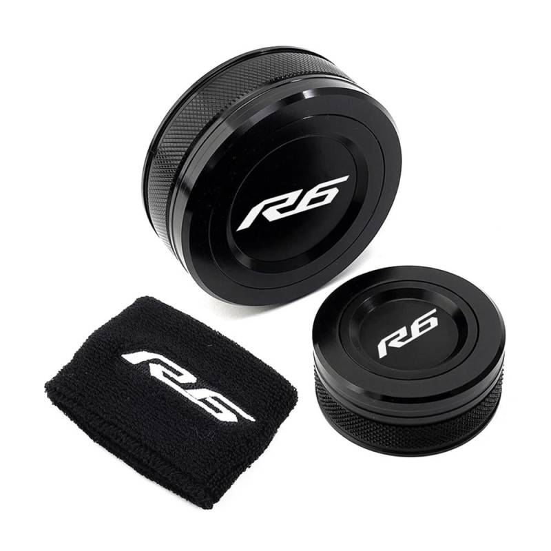 Bremsflüssigkeitsbehälter Deckel Ölbehälter Tank Für YZF-R6 YZFR6 YZF R6 YZF-R1 YZF R1 YZFR1 Motorrad Hinten Vorne Bremse Reservoir Abdeckung Socke Flüssigkeit Öl Tank Tasse Abdeckung von TJKIB