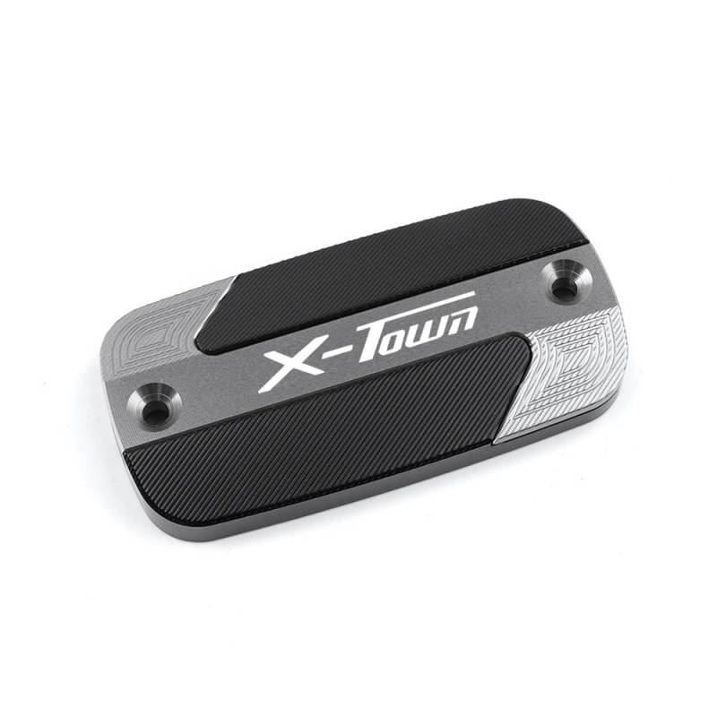 Bremsflüssigkeitsbehälter Deckel Ölbehälter Tank Motorrad Zubehör Für XTOWN300i XTOWN125i X-Town 125 Ich 300 Ich XTOWN Vorne Brems Flüssigkeit Reservoir Öl Tank Tasse Abdeckung Kappe von TJKIB