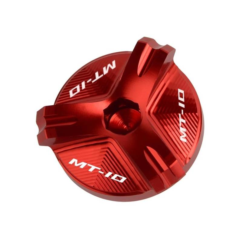 Bremsflüssigkeitsbehälter Deckel Ölbehälter Tank Motorrad Zubehör Vorne Hinten Master Brems Flüssigkeit Reservoir Abdeckung Für MT10 MT 10 MT-10 2015-2020 2021 Öl Einfülldeckel von TJKIB