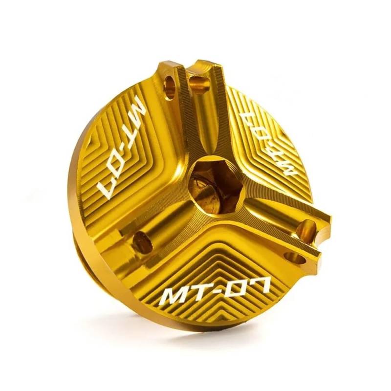 Bremsflüssigkeitsbehälter Deckel Ölbehälter Tank Vorne Hinten Brems Flüssigkeit Reservoir Abdeckung Öl Einfülldeckel Reifen Ventil Kappe Für MT07 MT-07 MT 07 FZ07 2015-2020 2021 2022 2023 von TJKIB