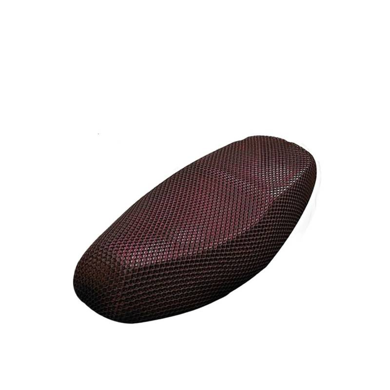 Motorrad Sitzbezug 1 Stück M-XXL Anti-Rutsch Mesh Stoff Sitzbezug Atmungsaktiv Motorrad Motorrad Roller Sitzbezüge Kissen von TJKIB