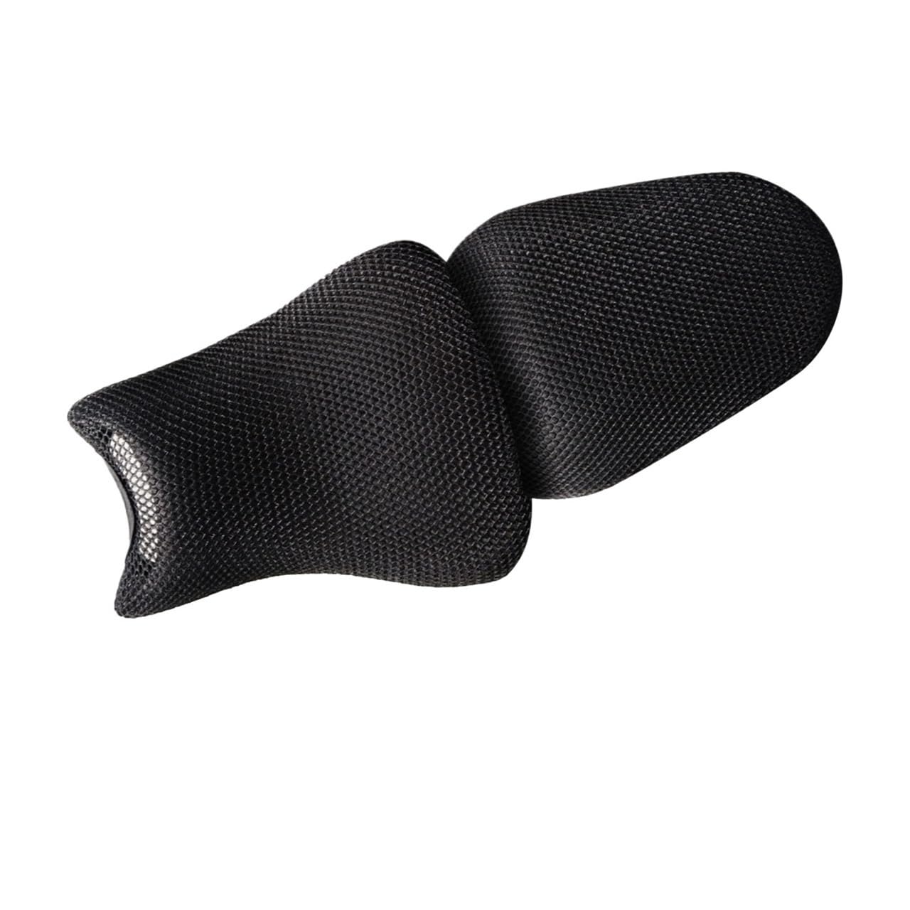 Motorrad Sitzbezug Für Ninja 650 EX650 ER6N ER6F Stoff Sattel Sitzbezug Motorrad Anti-Rutsch Mesh Stoff Atmungsaktiv Sitzbezug von TJKIB