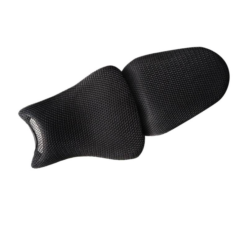 Motorrad Sitzbezug Für Ninja 650 EX650 ER6N ER6F Stoff Sattel Sitzbezug Motorrad Anti-Rutsch Mesh Stoff Atmungsaktiv Sitzbezug von TJKIB
