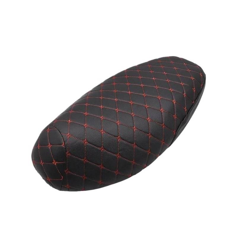 Motorrad Sitzbezug M/L/XL/XXL Motorrad Sitzbezug Kissen Leder Roller Sitze Universal Sonnenschutz Isolierung Moto Sitzkissenbezug von TJKIB