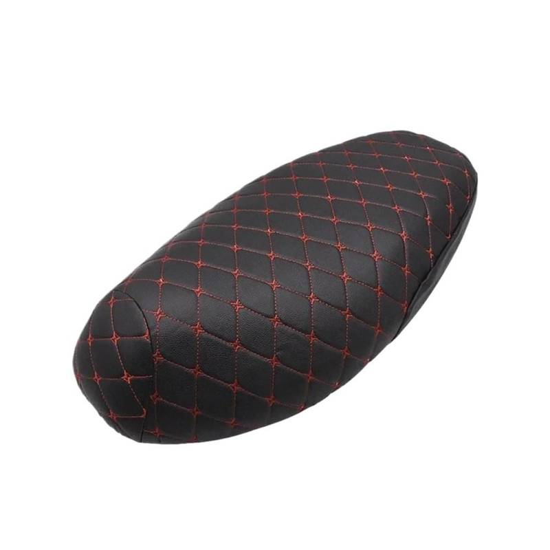 Motorrad Sitzbezug M/L/XL/XXL Motorrad Sitzbezug Kissen Leder Roller Sitze Universal Sonnenschutz Isolierung Moto Sitzkissenbezug von TJKIB