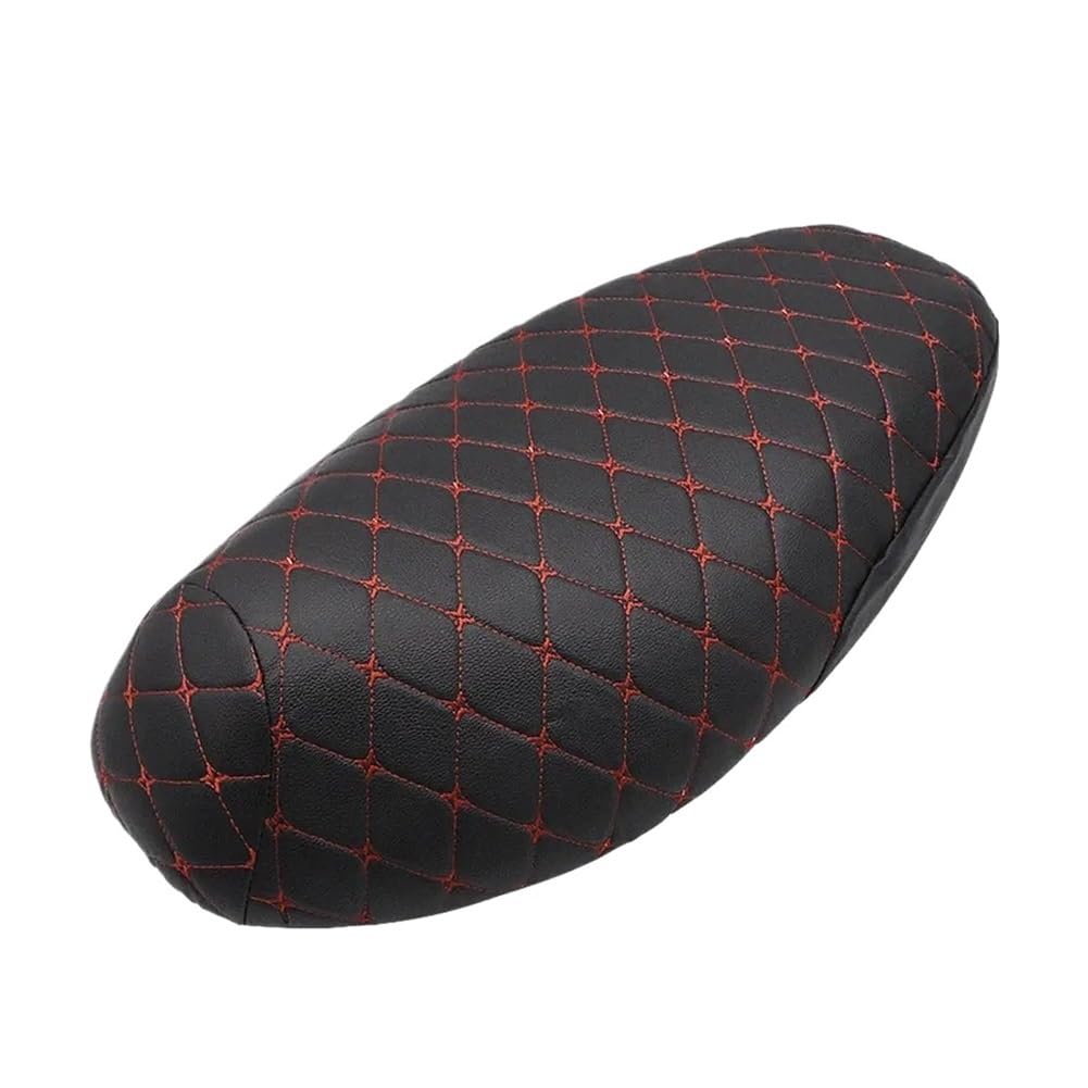 Motorrad Sitzbezug Motorrad-Sitzbezug, Warmer Fleece, Flauschiger Stoff, Sitzkissenschutz, 3D-Kunstleder-Sitzpolster, Schutzhülle Motorrad Sitzbezug Motorrad-Sitzbezug, Warmer Fleece, Flauschiger Stoff, Sitzkissenschutz, 3D-Kunstleder-Sitzpolster, Schutzhülle von TJKIB
