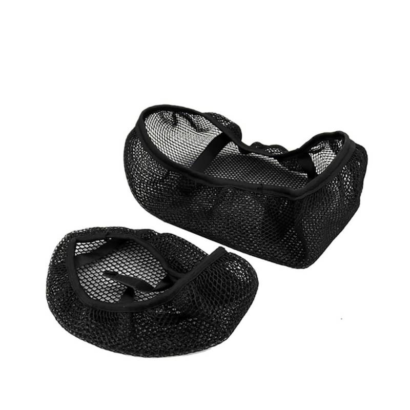 Motorrad Sitzbezug Zubehör Motorrad Sitz Abdeckung Für Himalayan-411 2016-2022 Honeycomb Mesh Kissen Motorrad Sitz Abdeckung Kissen Abdeckung Sitz von TJKIB