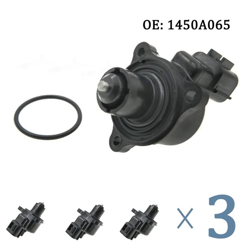3 STÜCKE Leerlaufluftregelventile Steuerung/Fit for Mitsubishi Lancer Chrysler Dodge Outlander 2003 1450A132 1450A065 1D98J 1D96C von TKDCKF